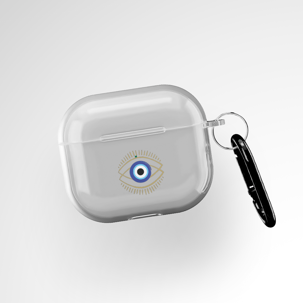 Evil Eye Clear Airpods 3rd Gen Case Covers