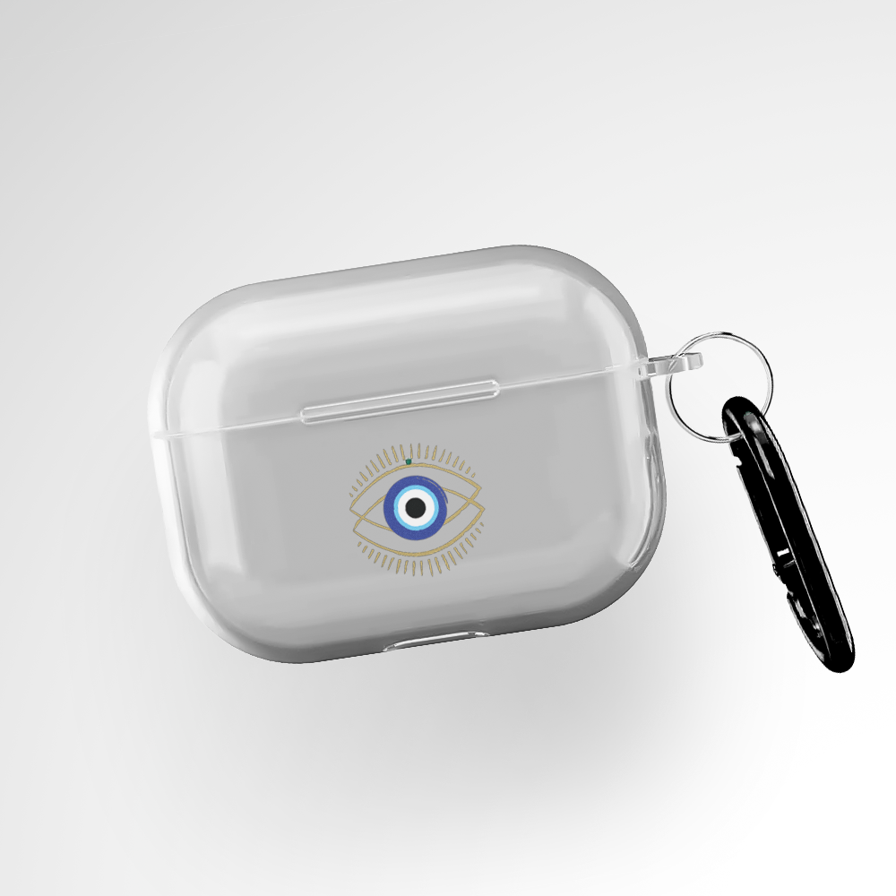 Evil Eye Clear Airpods Pro Case Covers