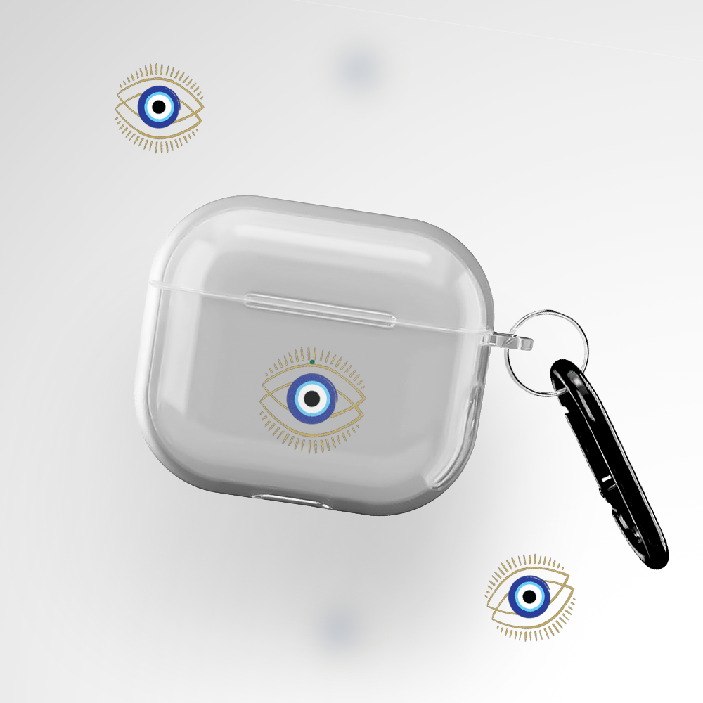 Evil Eye Clear Airpods 3rd Gen Case Covers