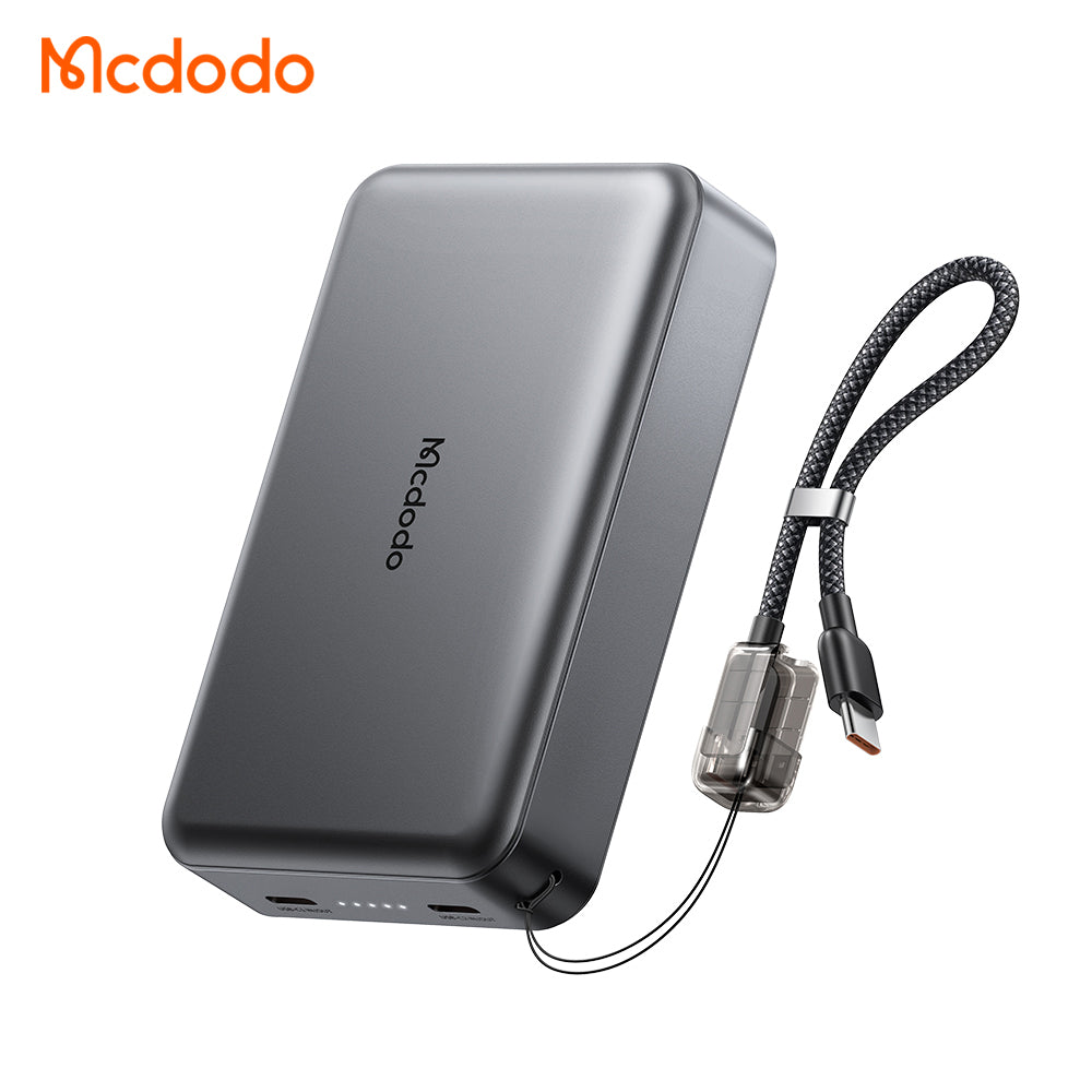 Mcdodo 20000mAh 45W Metal Power Bank Pocket Size with Fast Charging