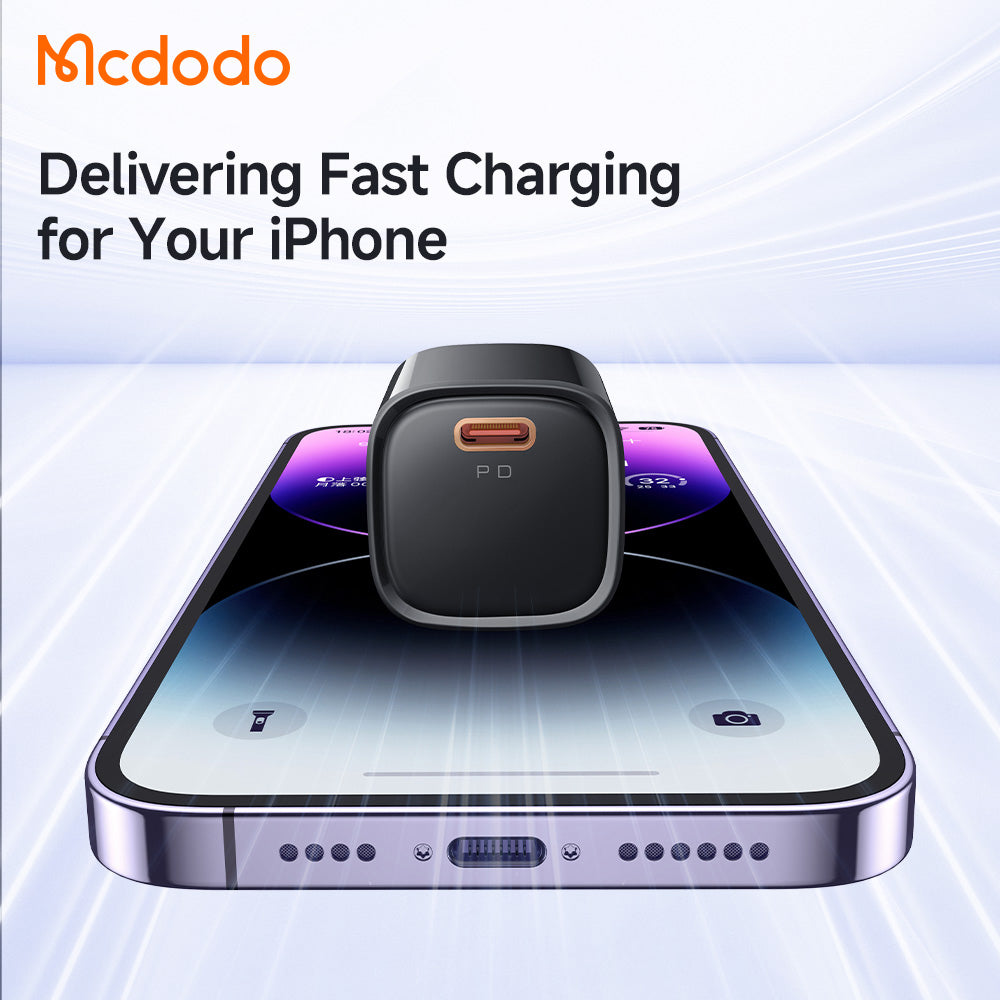 Mcdodo 20W 1C PD Fast Charger (EU) + C to L cable 1.2m