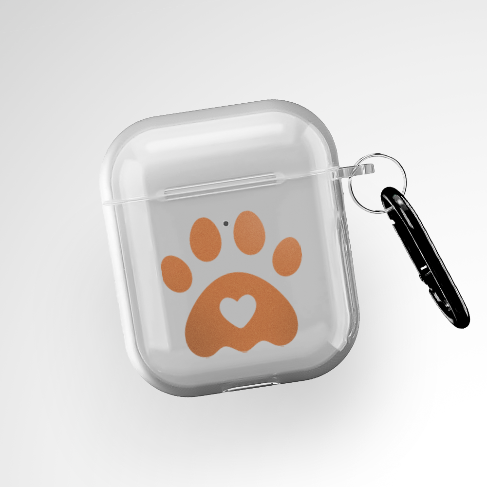 Puppy Paw Clear Airpods 2nd Gen Case Covers