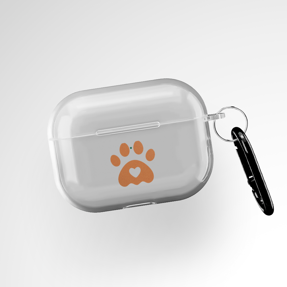 Puppy Paw Clear Airpods Pro Case Covers