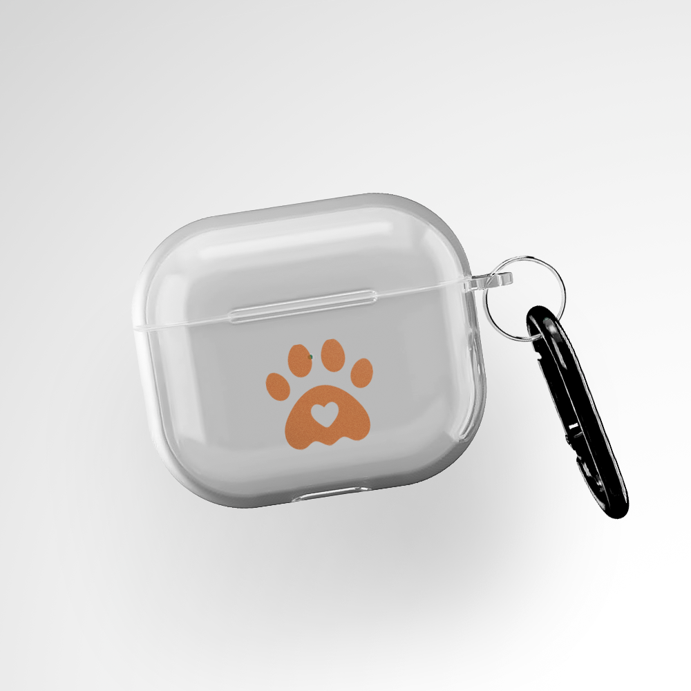 Puppy Paw Clear Airpods Pro 2 Case Covers