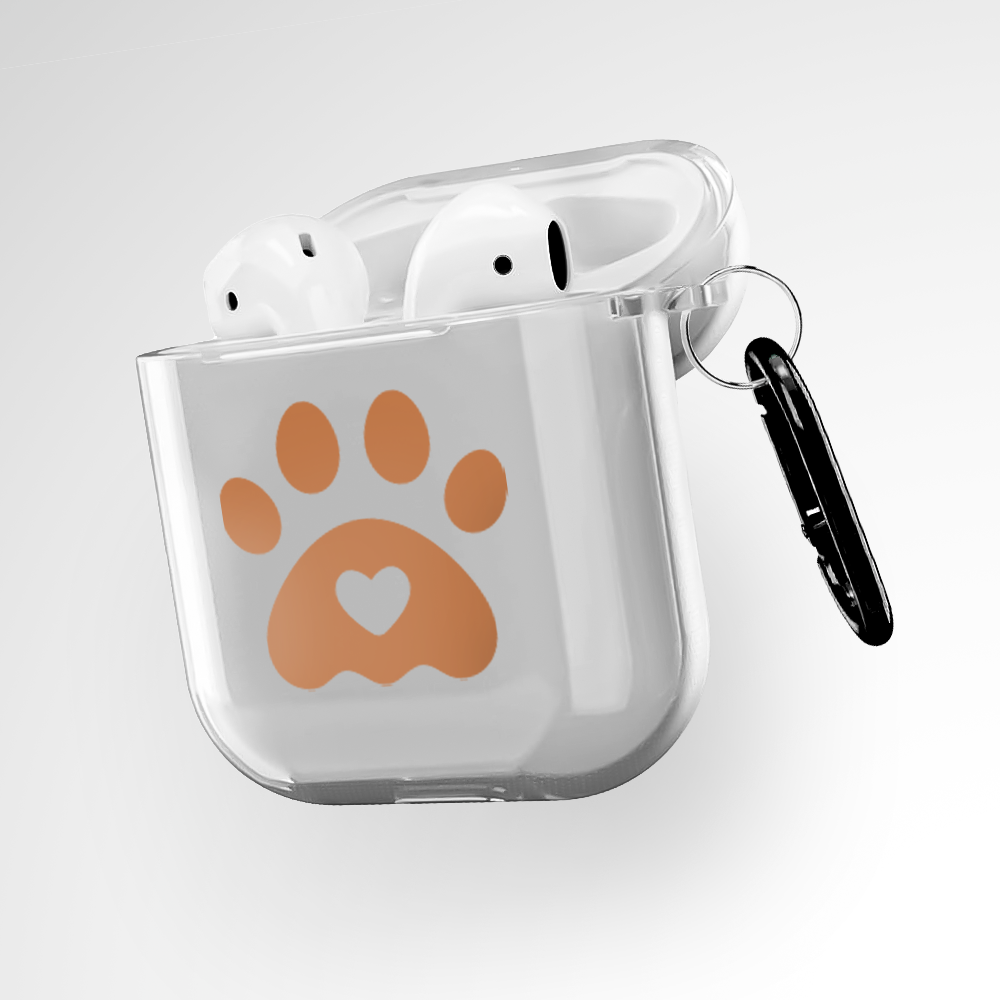 Puppy Paw Clear Airpods 2nd Gen Case Covers