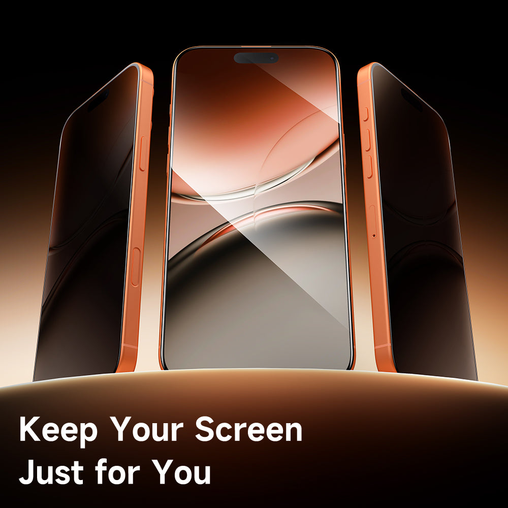 Mcdodo Screen Protector with Easy Auto-Align Kit for  iPhone 17 Series (28° Anti-peeping Film)