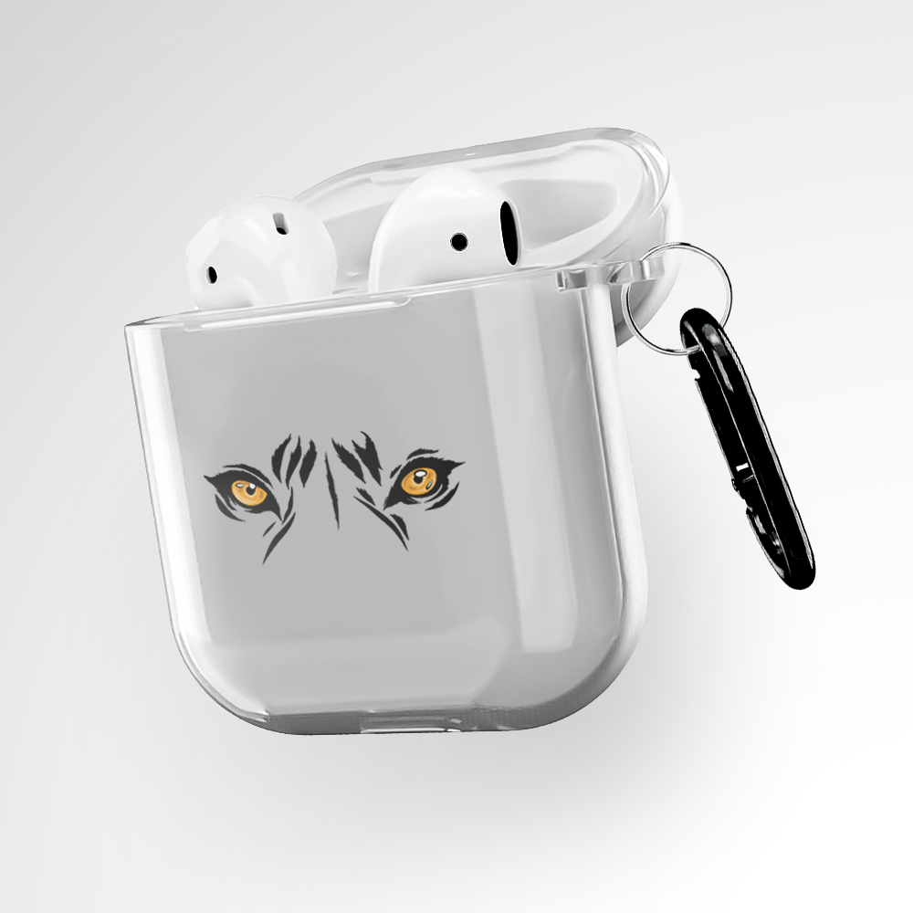 Leopard Eyes Clear Airpods 1st Gen Case Covers