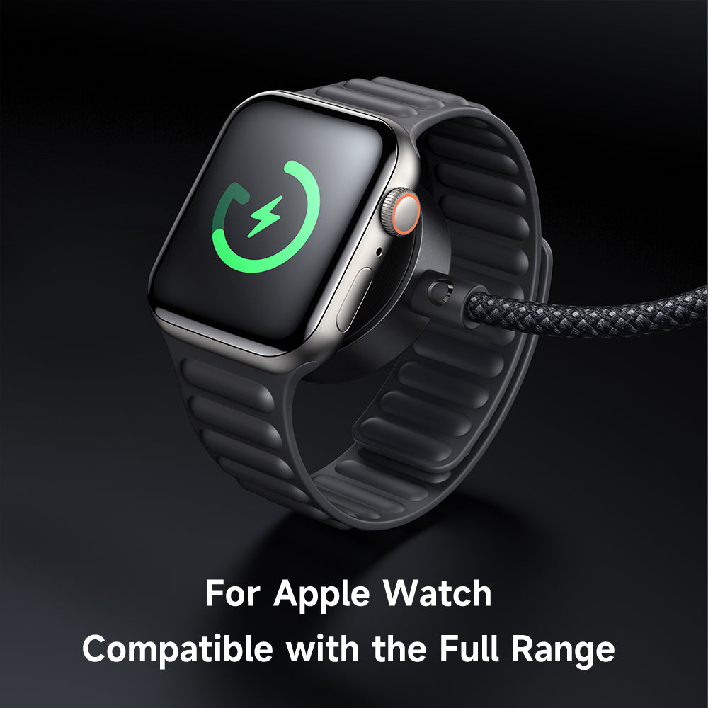 Mcdodo 2 in1 60W USB-C to USB-C+ Wireless Charger for Apple Watch Cable 1.2m