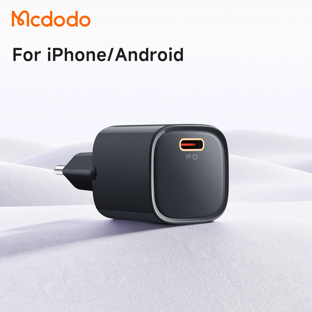 Mcdodo 20W 1C PD Fast Charger (EU) + C to L cable 1.2m