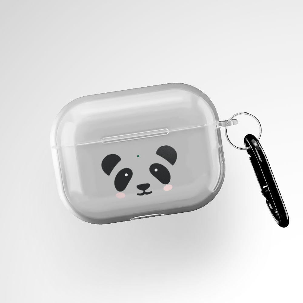 Panda Clear Airpods Pro Case Covers