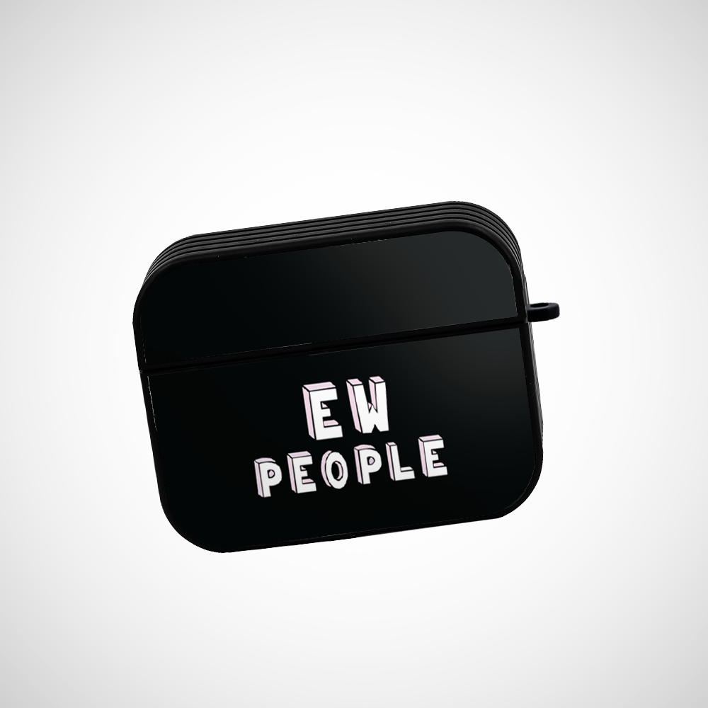 Ew people Glass Airpods Pro Case Covers