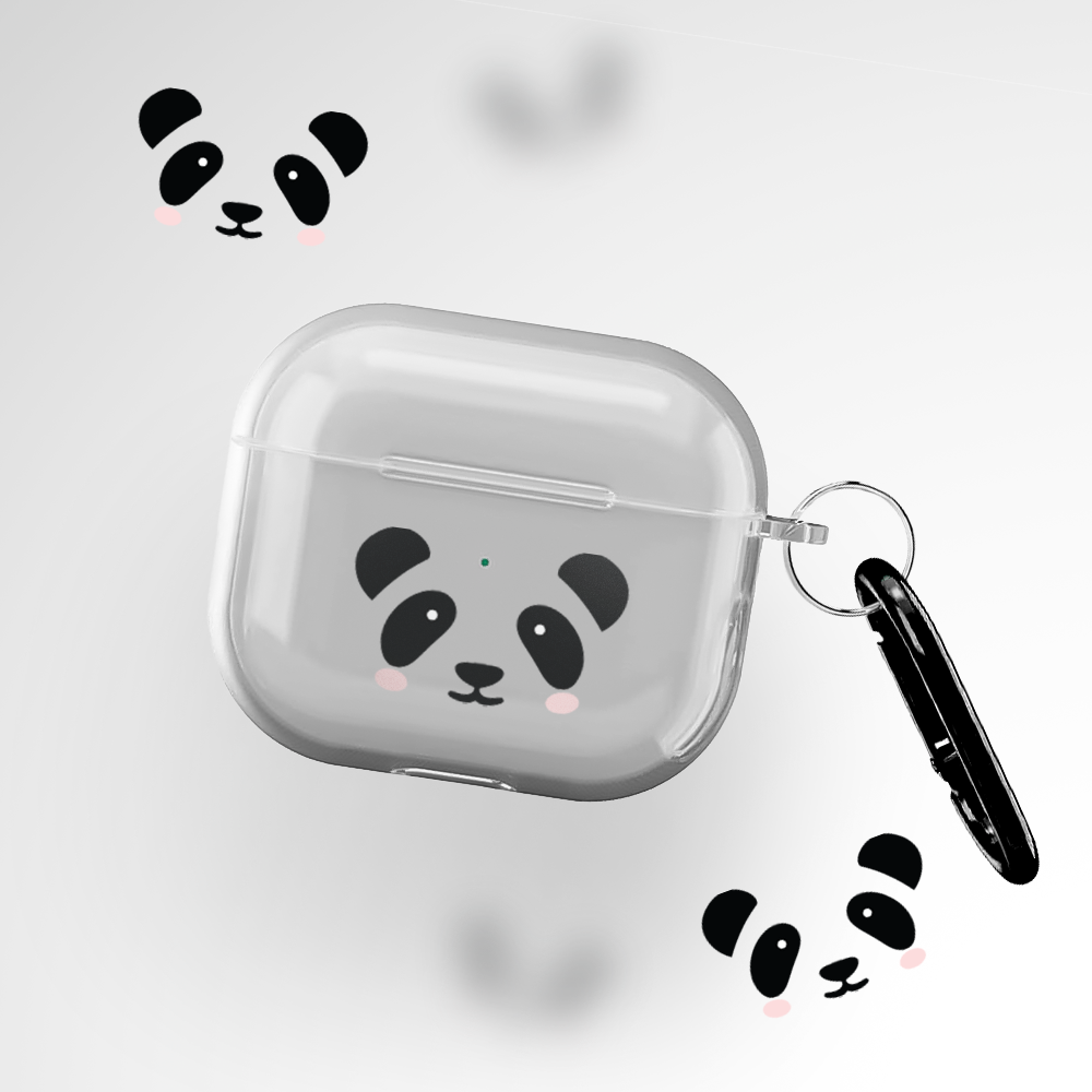 Panda Clear Airpods 3rd Gen Case Covers