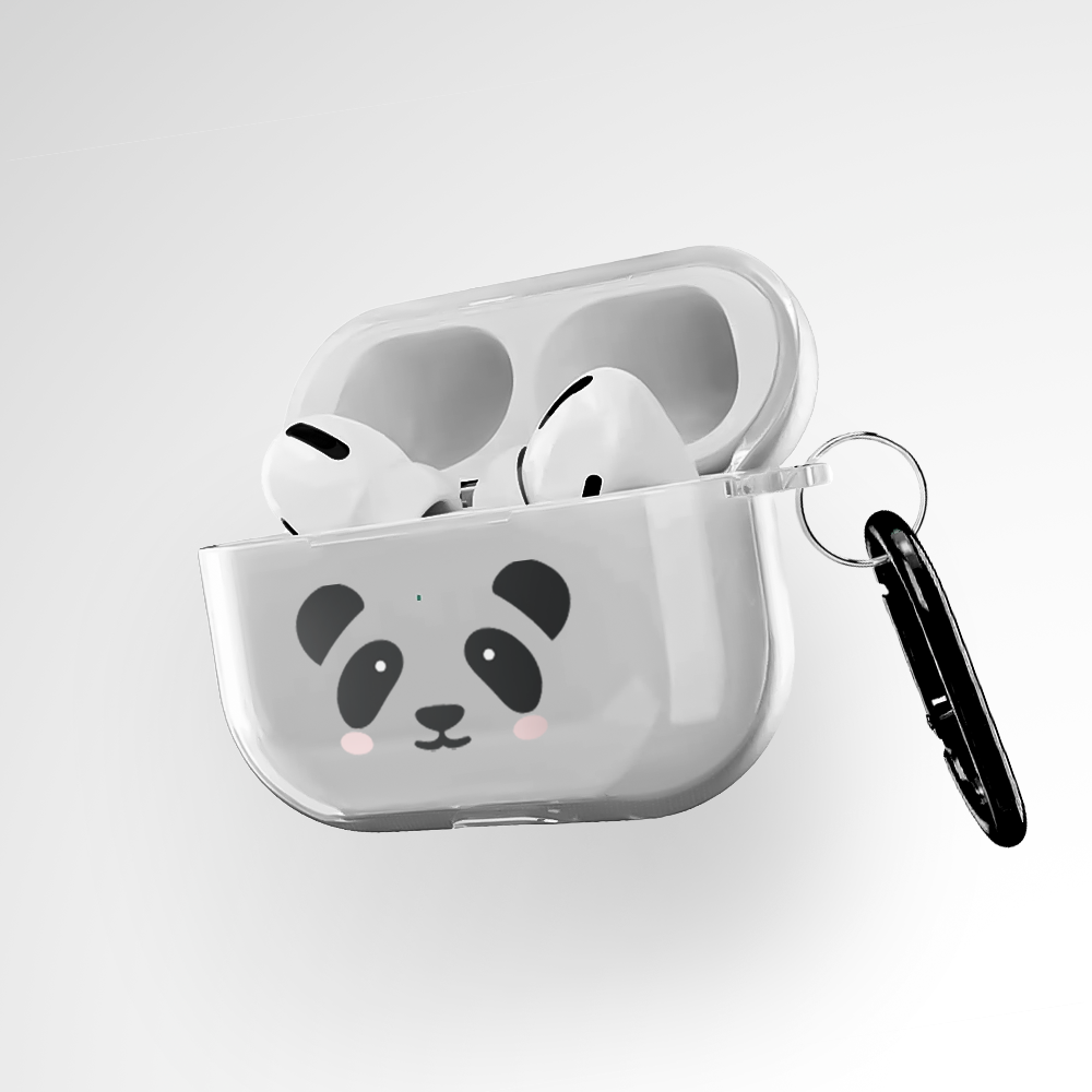 Panda Clear Airpods Pro Case Covers