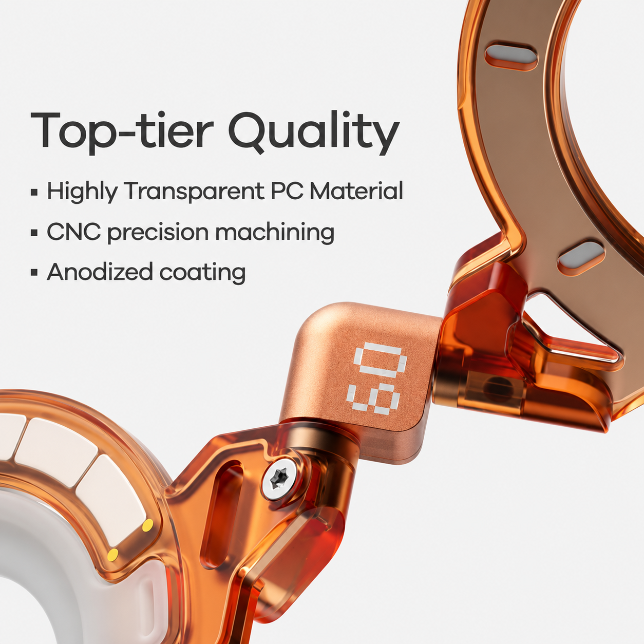 Aulumu G09 Ghost Transparent Infinite 360° Magnetic Stand