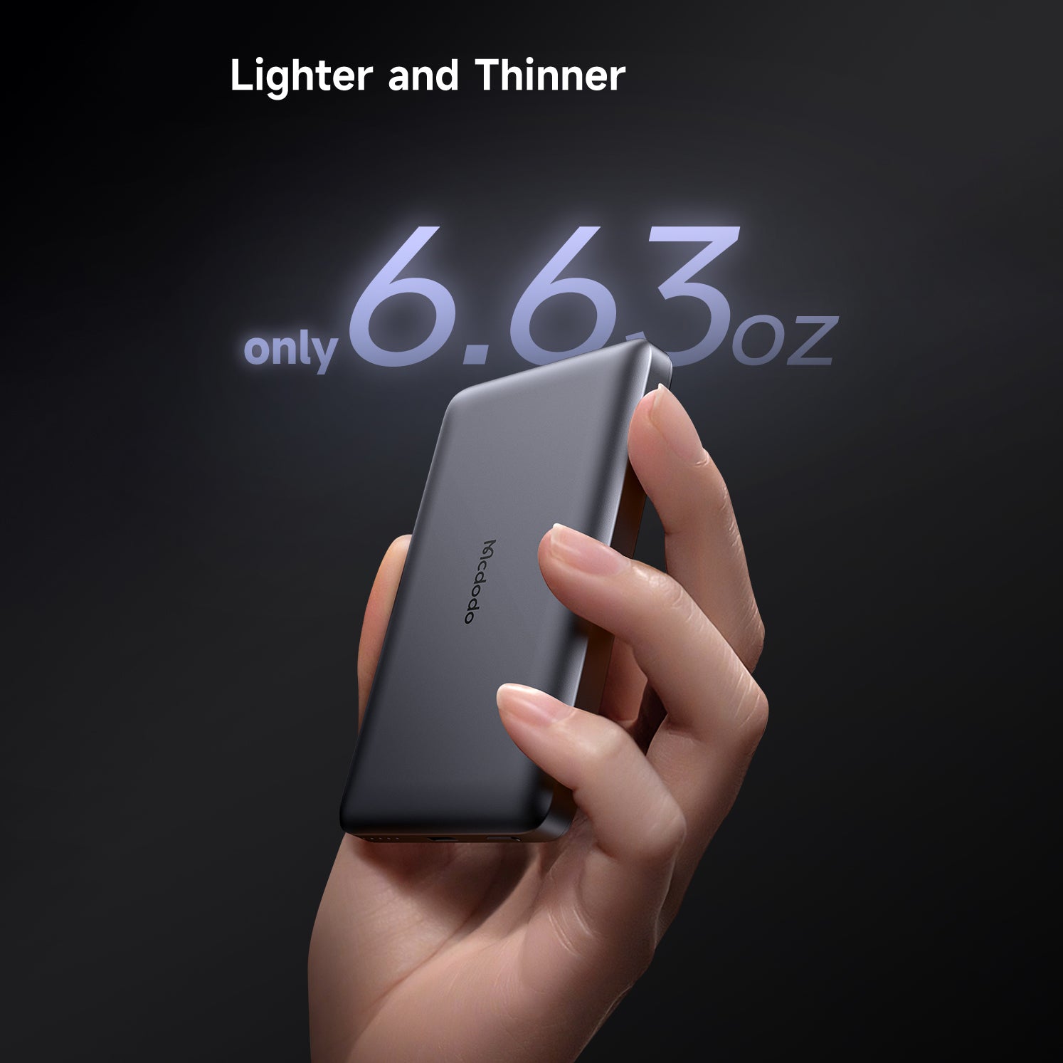 Mcdodo 20W Magnetic Wireless Metal Ultra-Thin 10000mAh 1C Power Bank