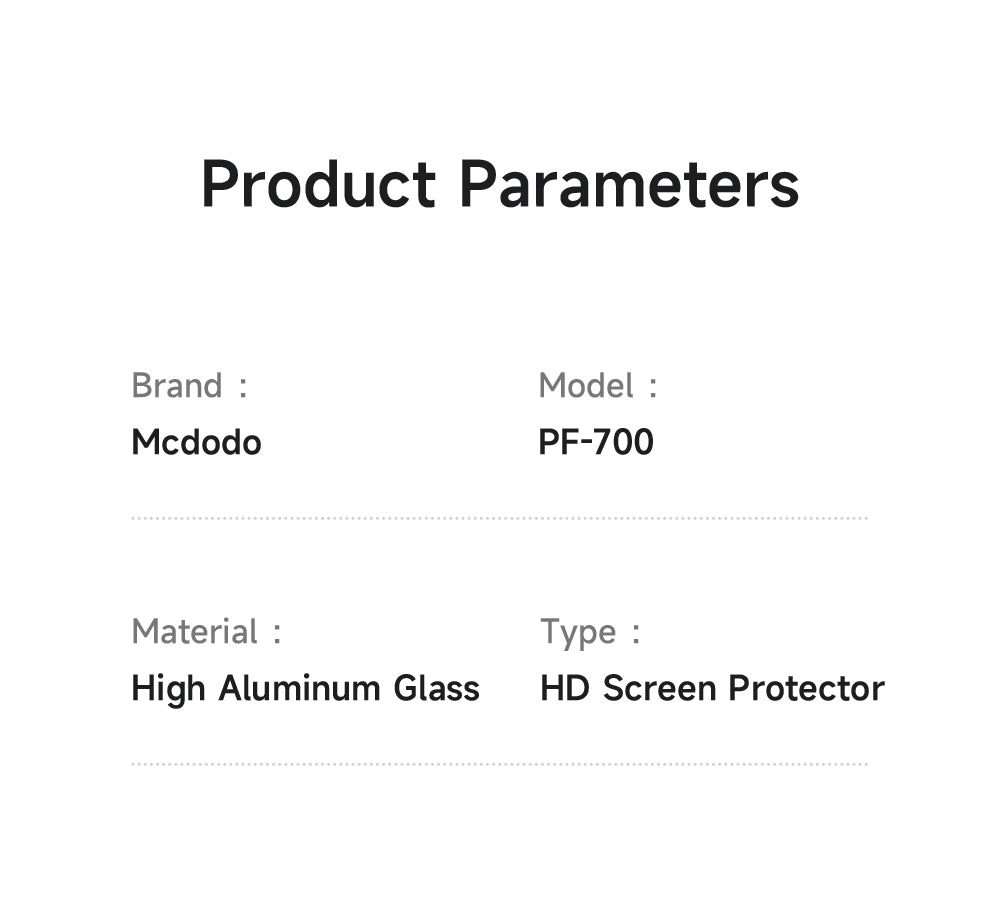 Mcdodo Screen Protector with Easy Auto-Align Kit for  iPhone 17 Series (28° Anti-peeping Film)