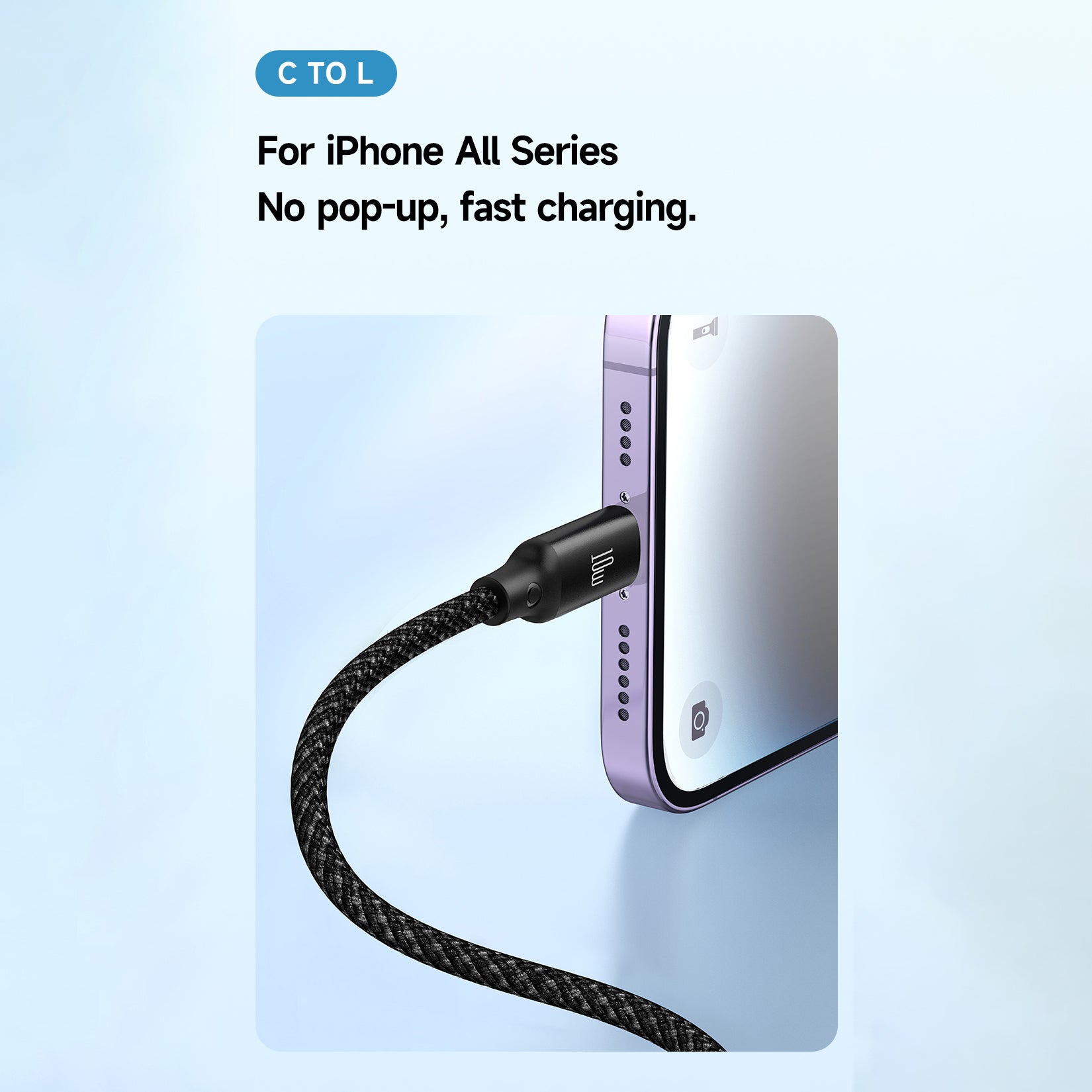 Mcdodo 3 in1 100W USB-C to Type-C and Lightning+ Wireless Charger for Apple Watch Cable 1.2m
