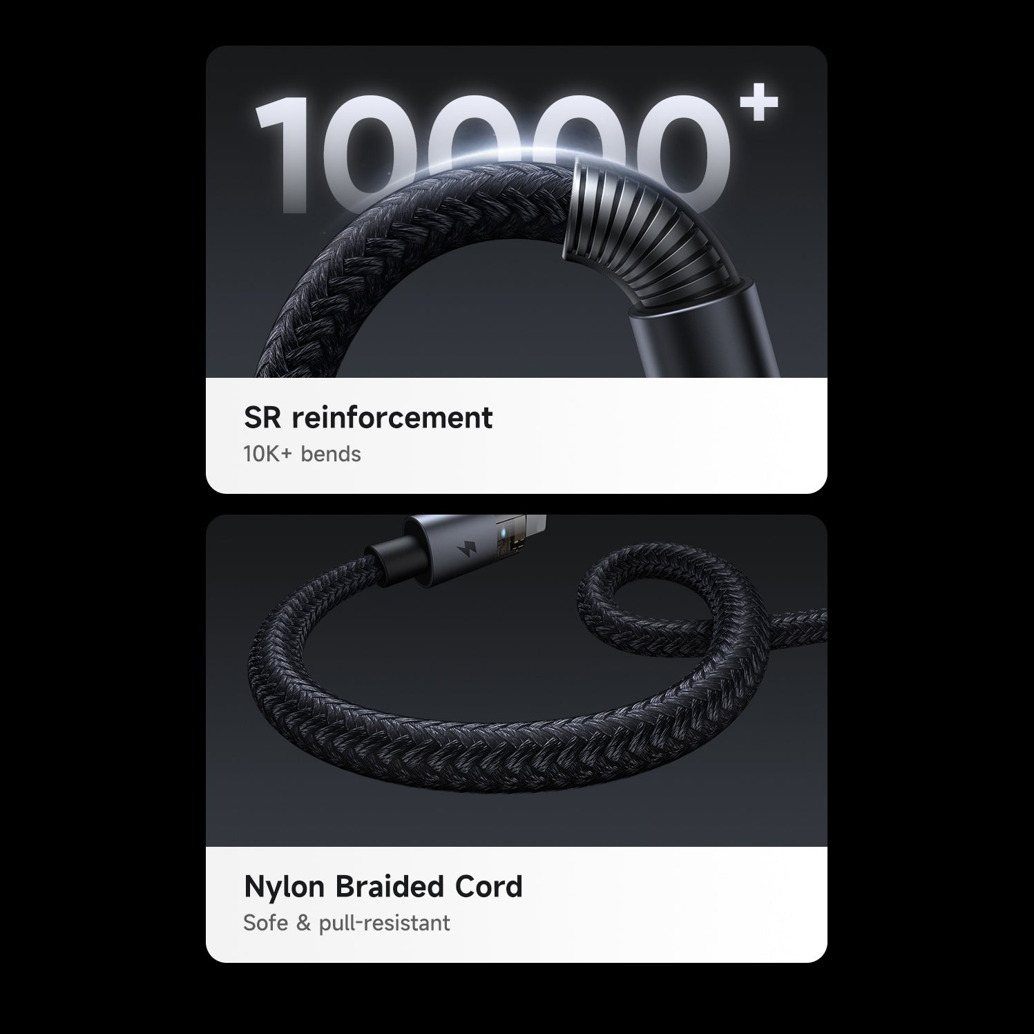 Mcdodo Lightning Transparent Cable with Charging Light 1.2m