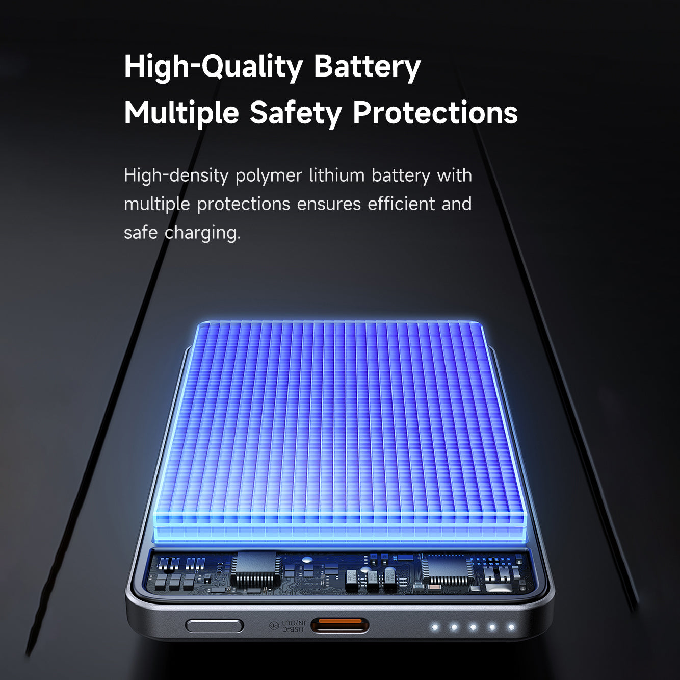 Mcdodo 20W Magnetic Wireless Metal Ultra-Thin 5000mAh 1C Power Bank