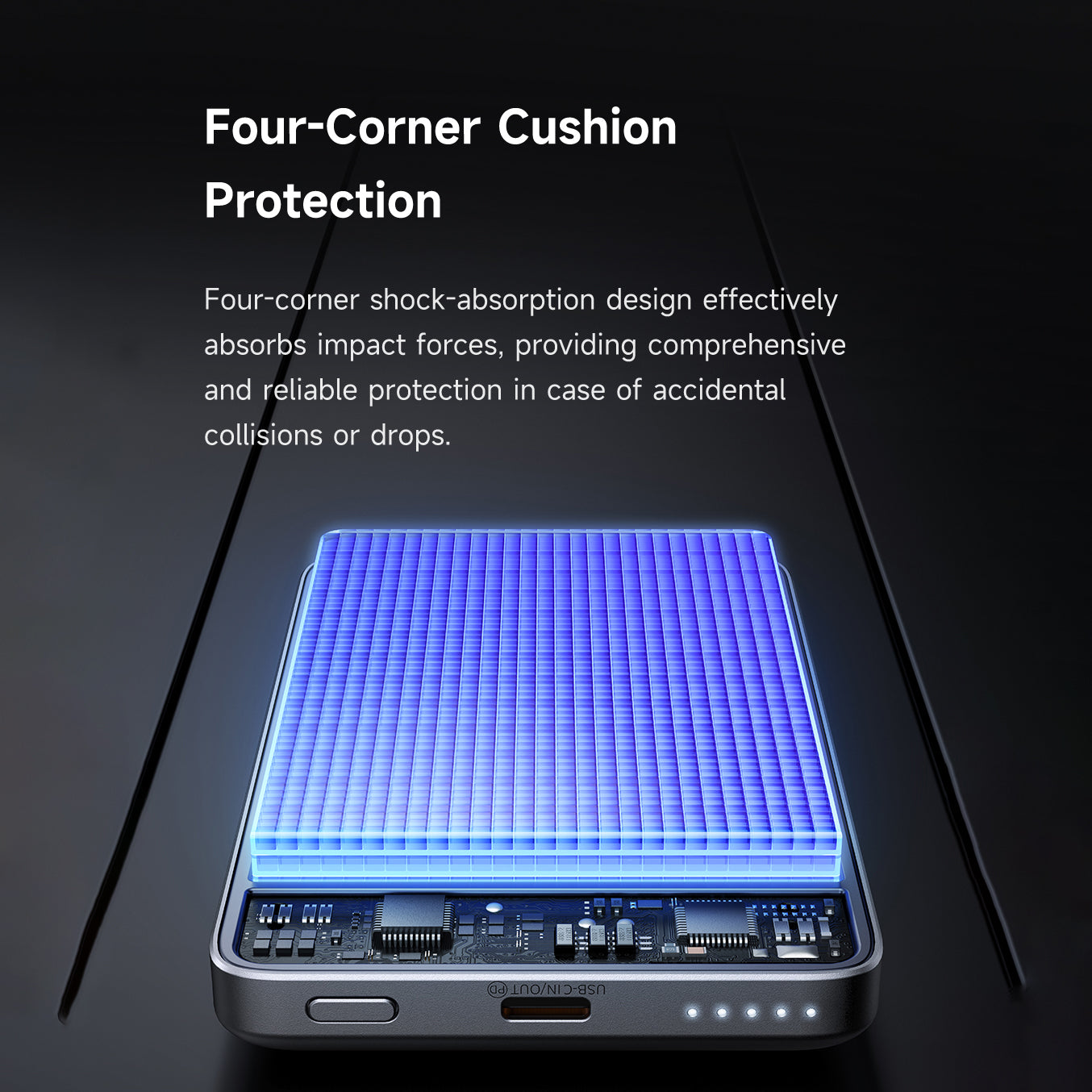 Mcdodo 20W Magnetic Wireless Metal Ultra-Thin 10000mAh 1C Power Bank
