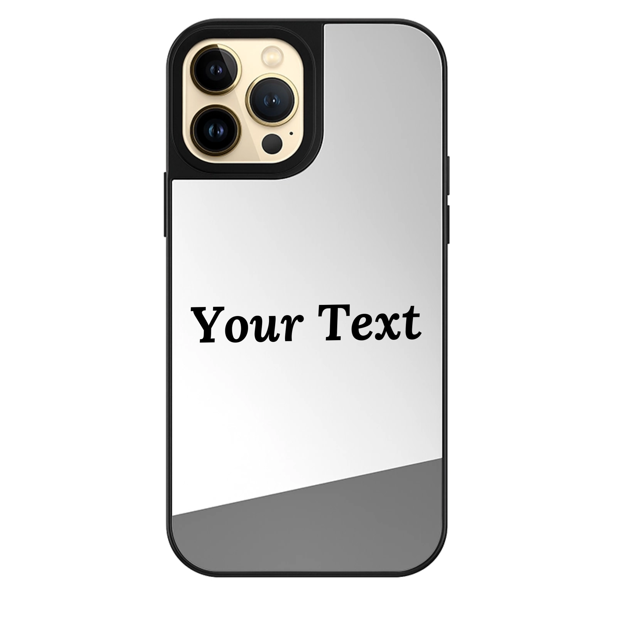 Customise Your Text Mirror Case
