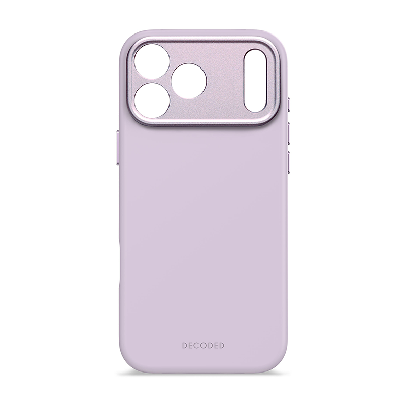 Decoded AntiMicrobial Silicone Backcover for iPhone 17 Pro Max Lavender