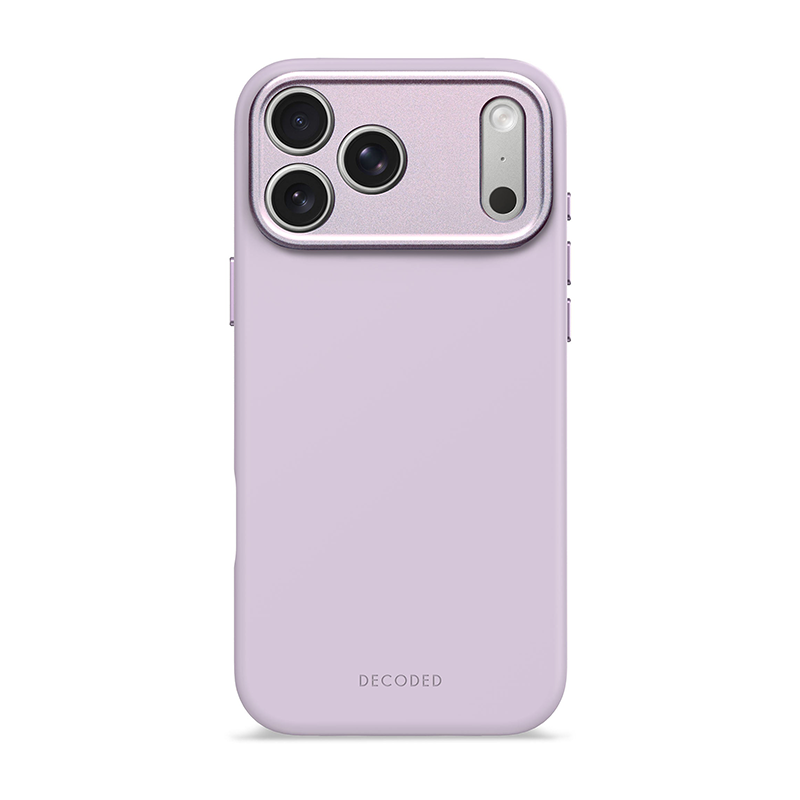 Decoded AntiMicrobial Silicone Backcover for iPhone 17 Pro Max Lavender