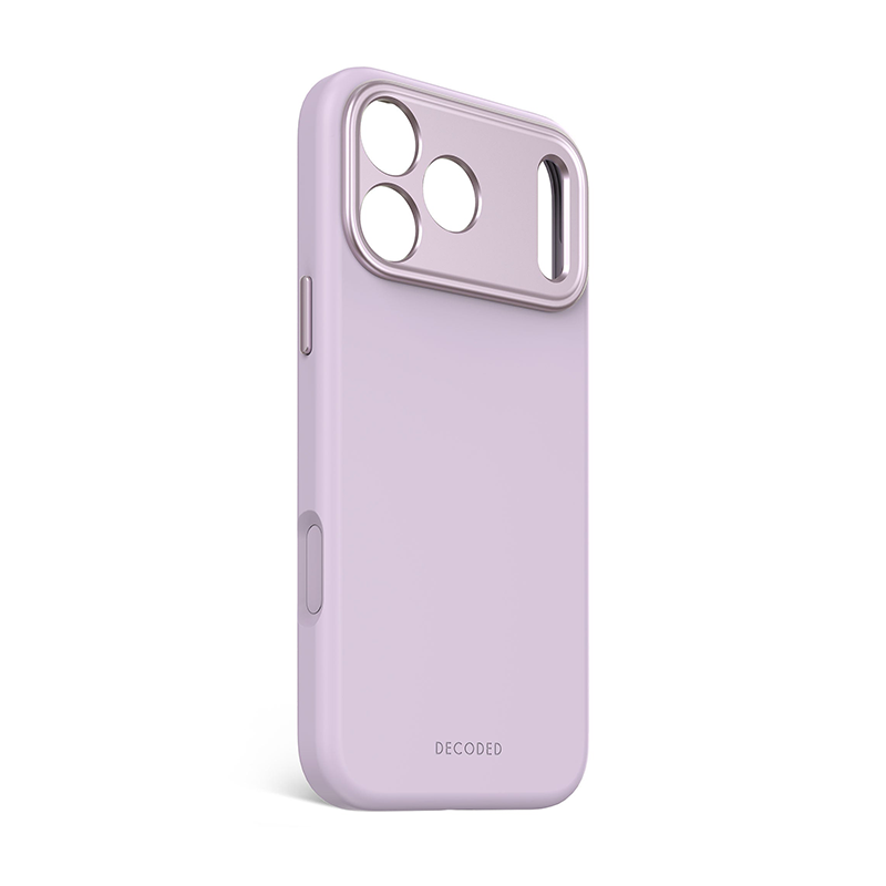 Decoded AntiMicrobial Silicone Backcover for iPhone 17 Pro Max Lavender