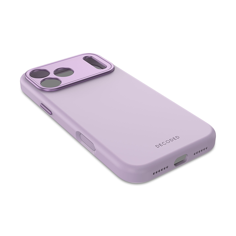 Decoded AntiMicrobial Silicone Backcover for iPhone 17 Pro Max Lavender