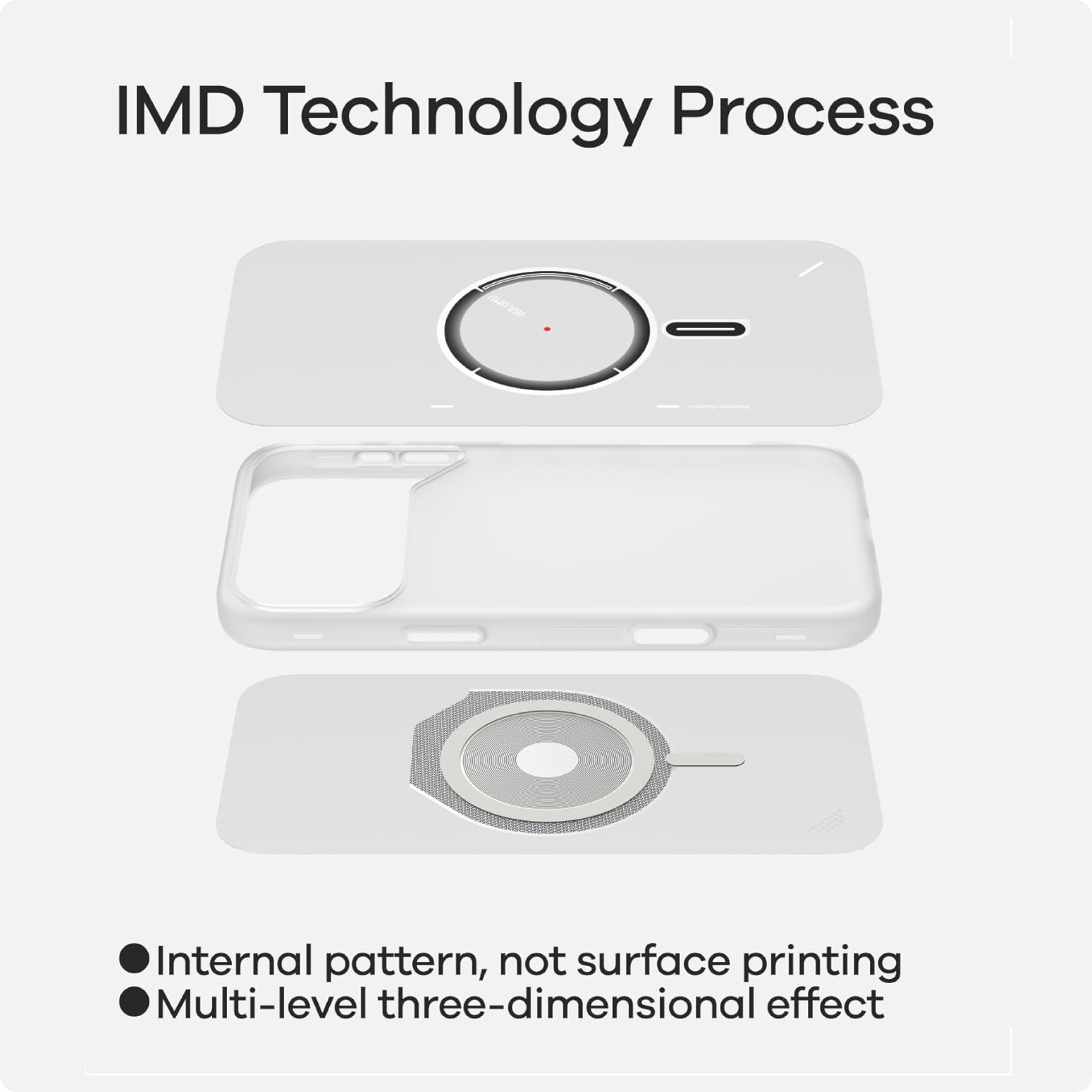 Aulumu A17 Frosted Case for iPhone 17 Pro Max | Subtle Glow-in-the-Dark | MagSafe