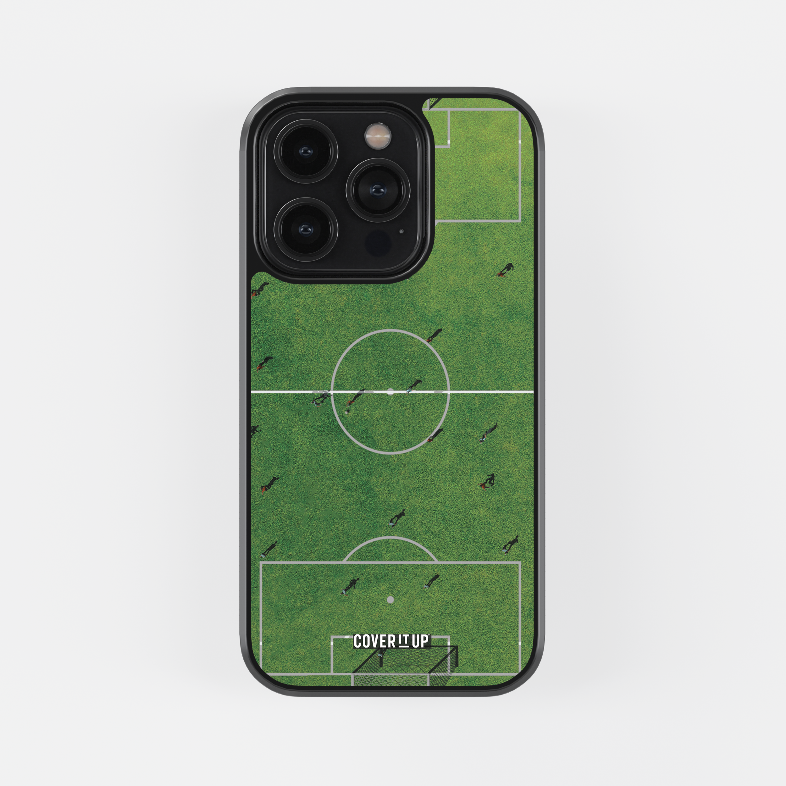 Football Pitch Glass Case