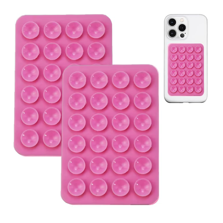 Silicone Suction Phone Grip & Stand | Octo Cup Sticky Holder
