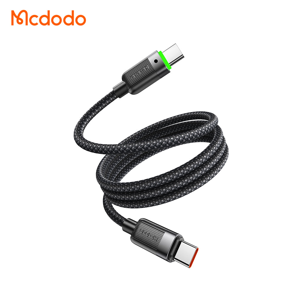 Mcdodo USB-C to USB-C 60W Magnetic Self-Winding Data Cable 1.2m