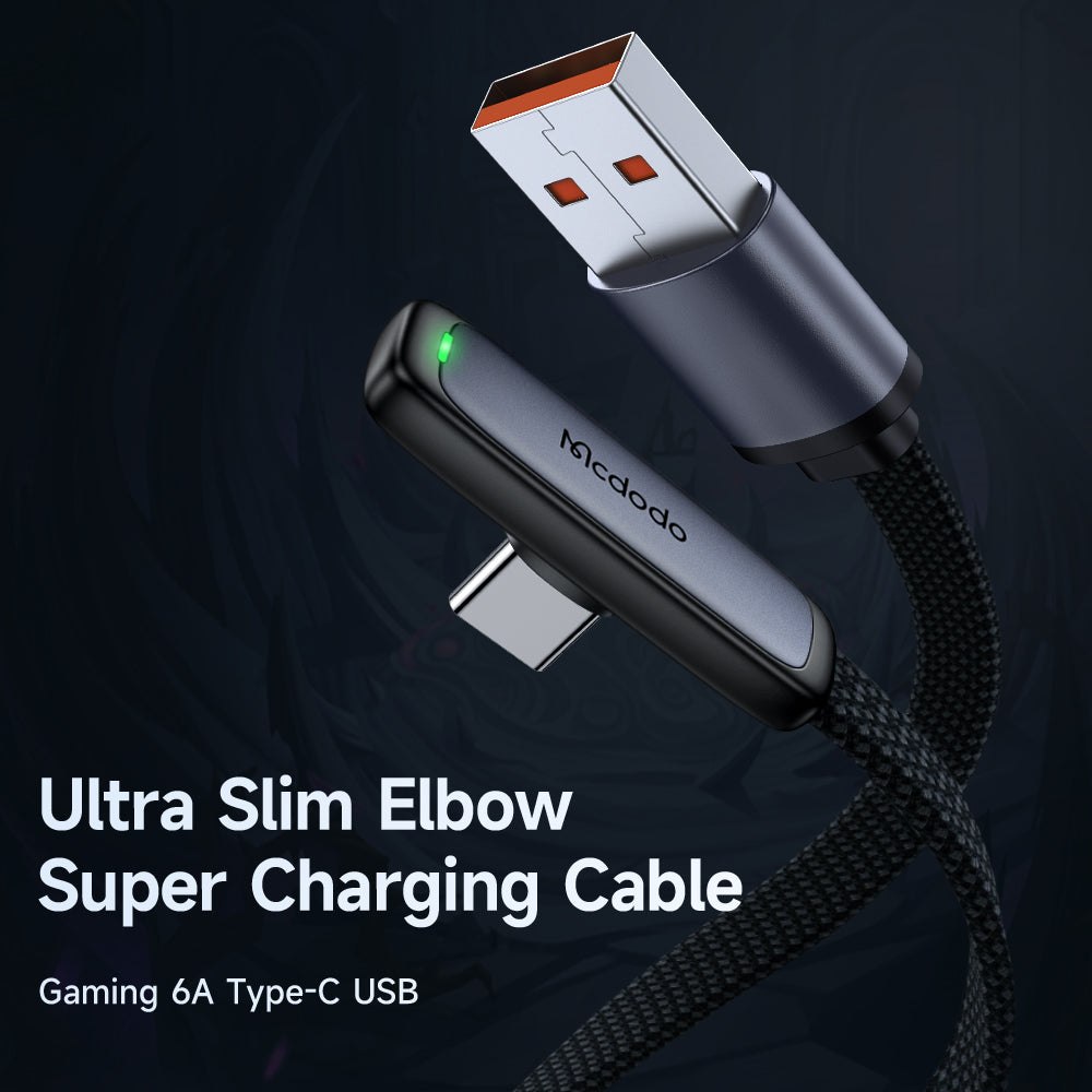 Mcdodo 90 Degree Type-C 6A Data Cable