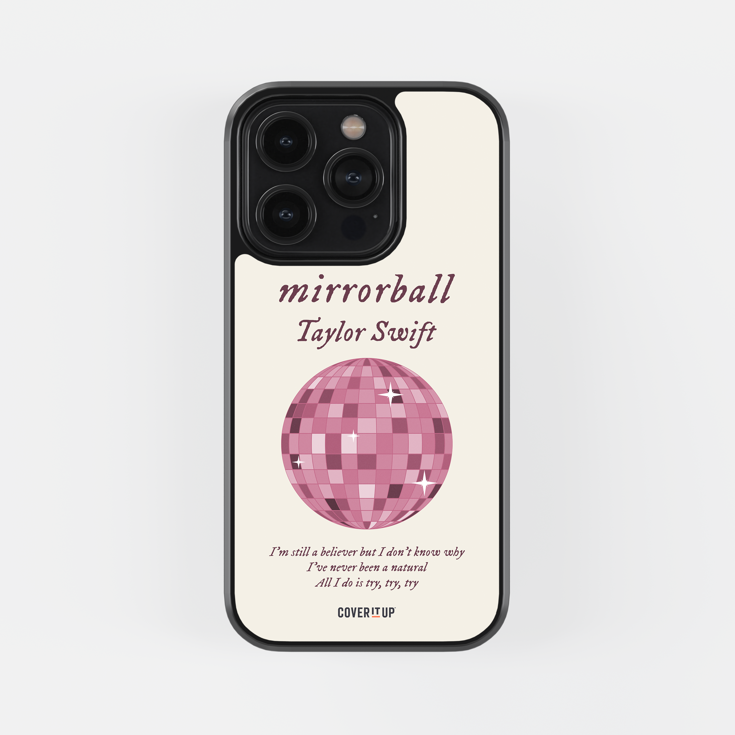 Mirrorball Glass Case