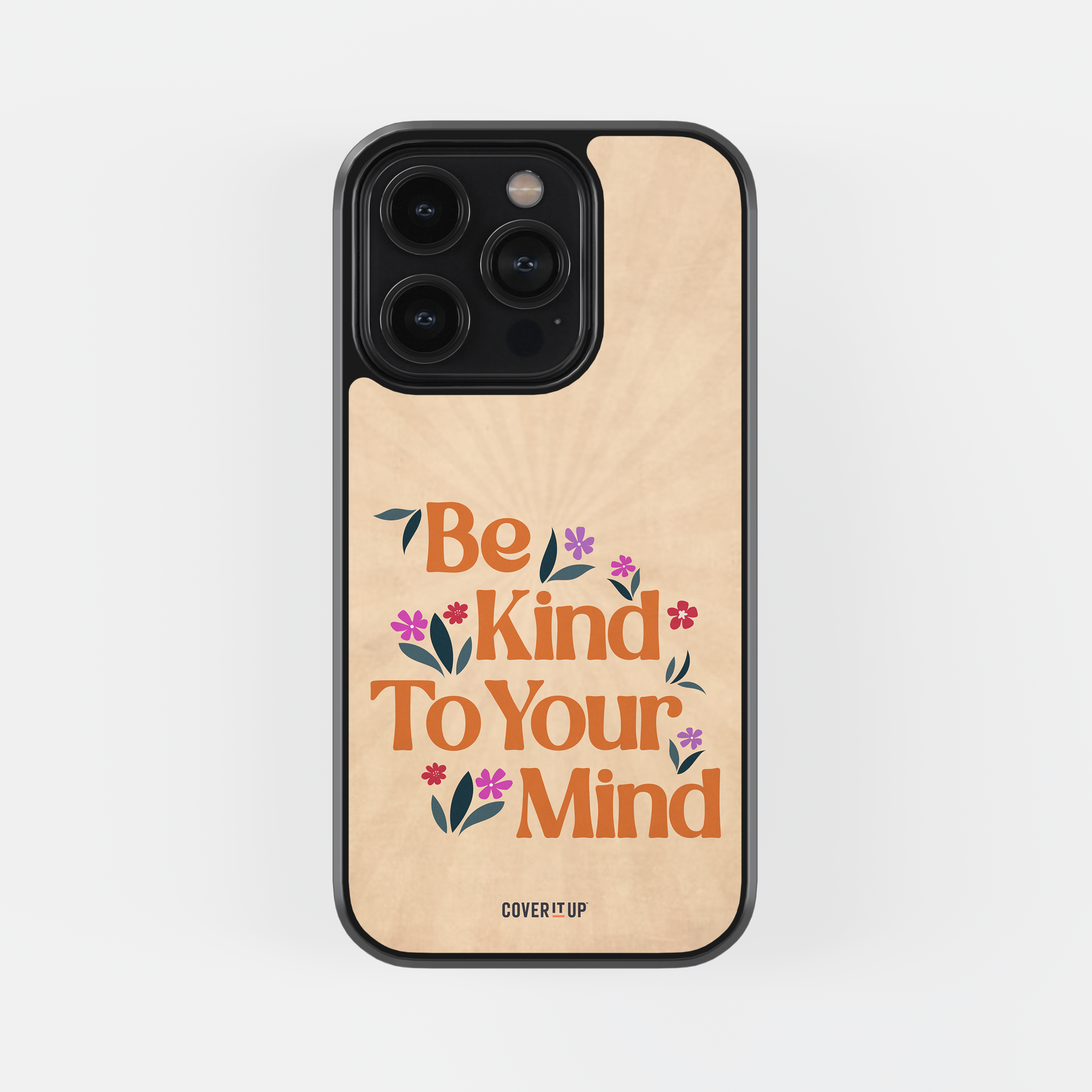 Be Kind To Your Mind Glass Case