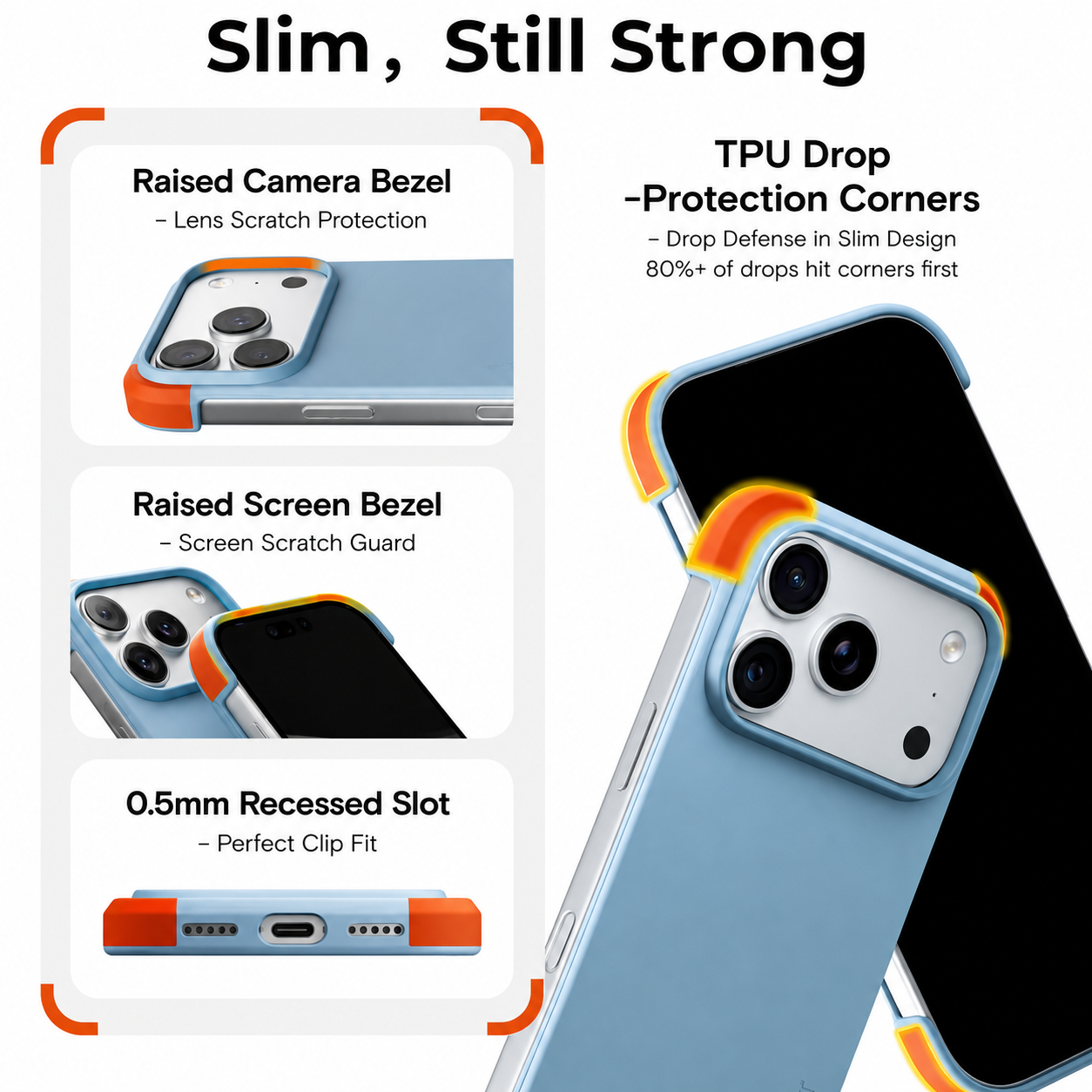 Moft Frame Case MOVAS for iPhone 17 Pro/Pro Max - MagSafe Compatible