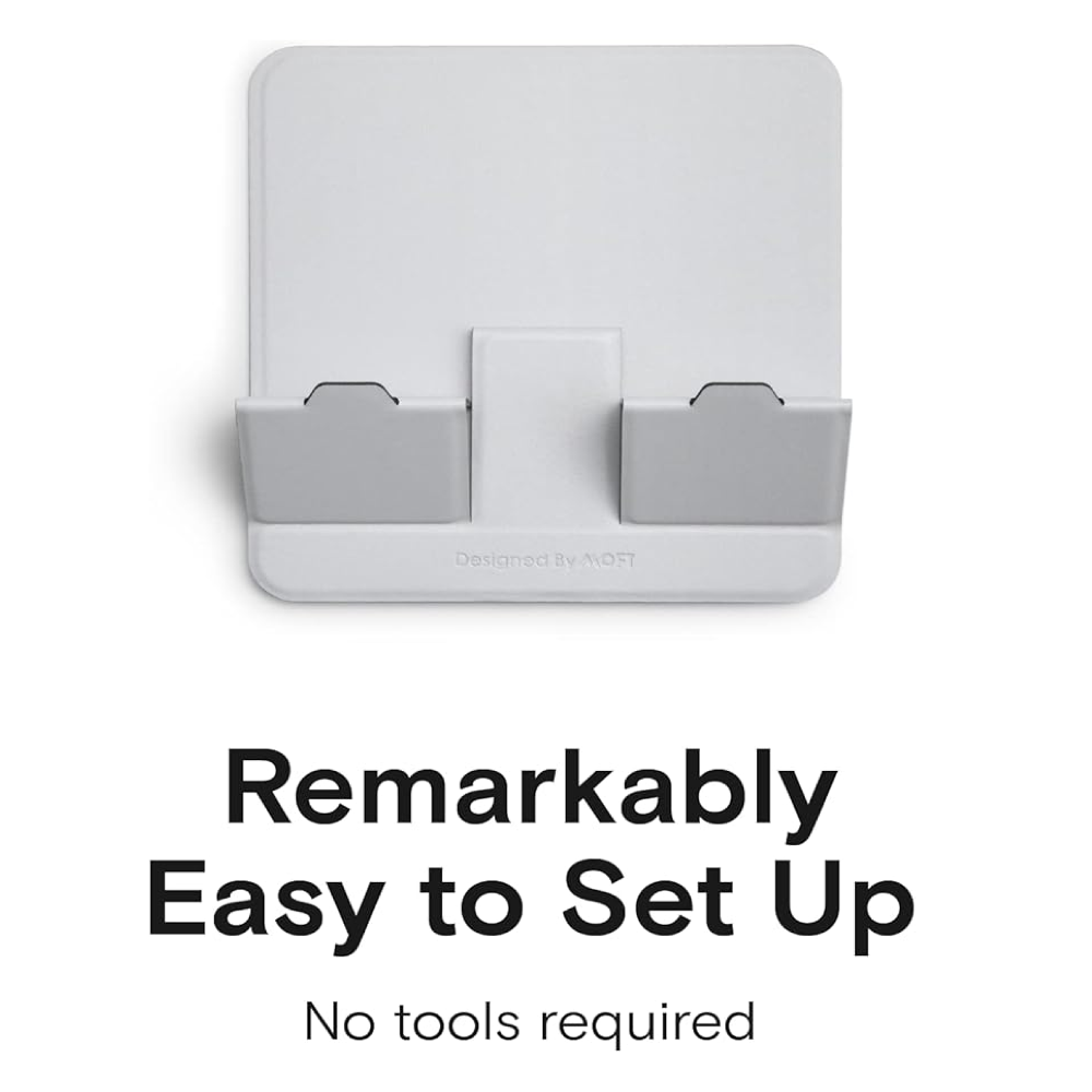 MOFT Adhesive Wall Stand & Snap Pad: Universal Wall Holder for All iPads, Tablets, Phones and eReaders, Residure-Free