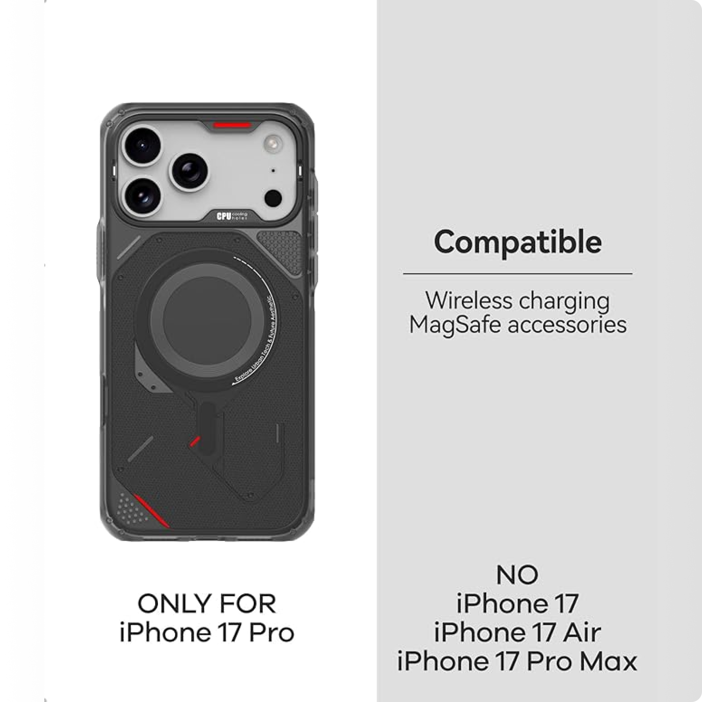 Aulumu A17 Rugged Outdoor Case for iPhone 17 Pro | MagSafe