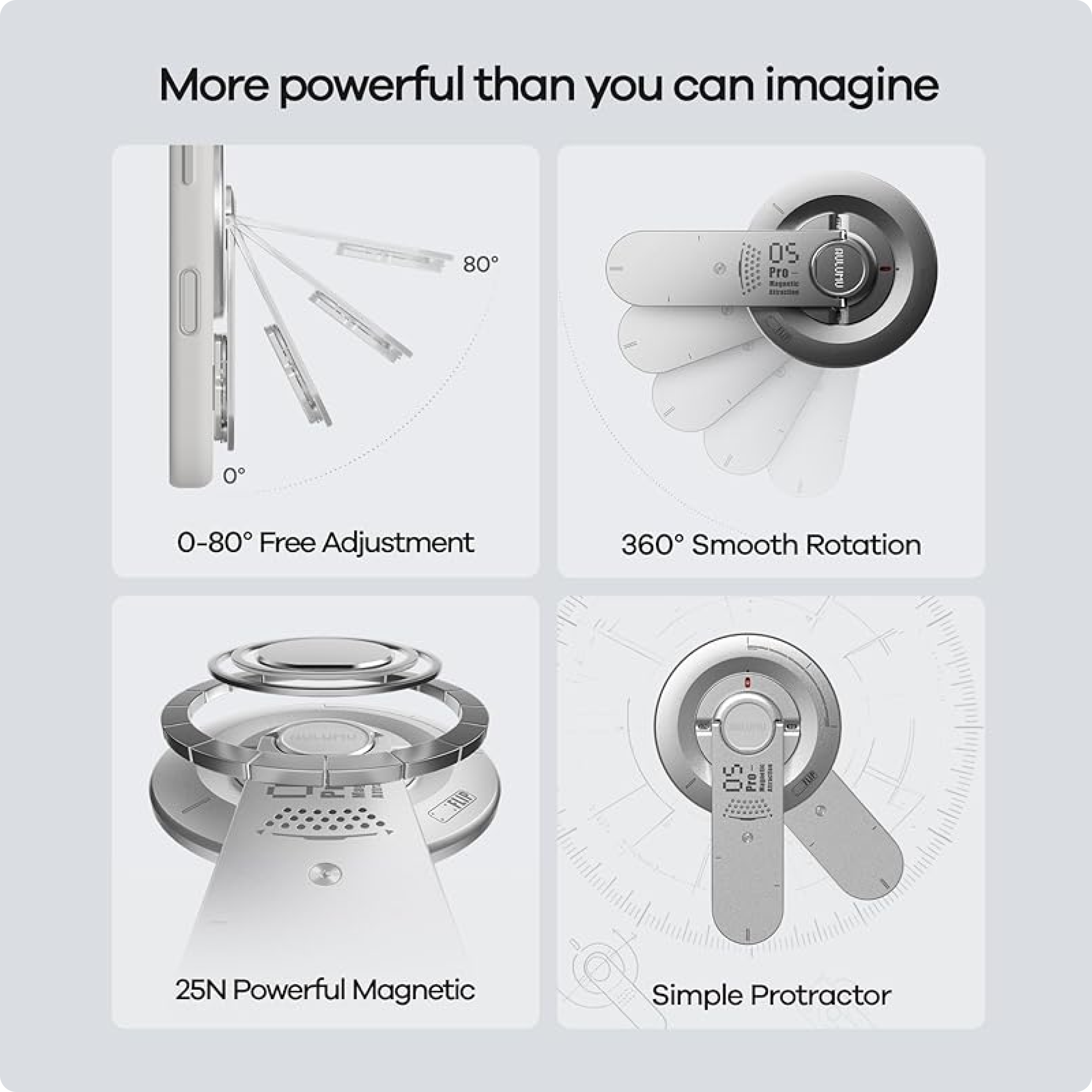 Aulumu G05 Pro Multi-Function Mag Kickstand