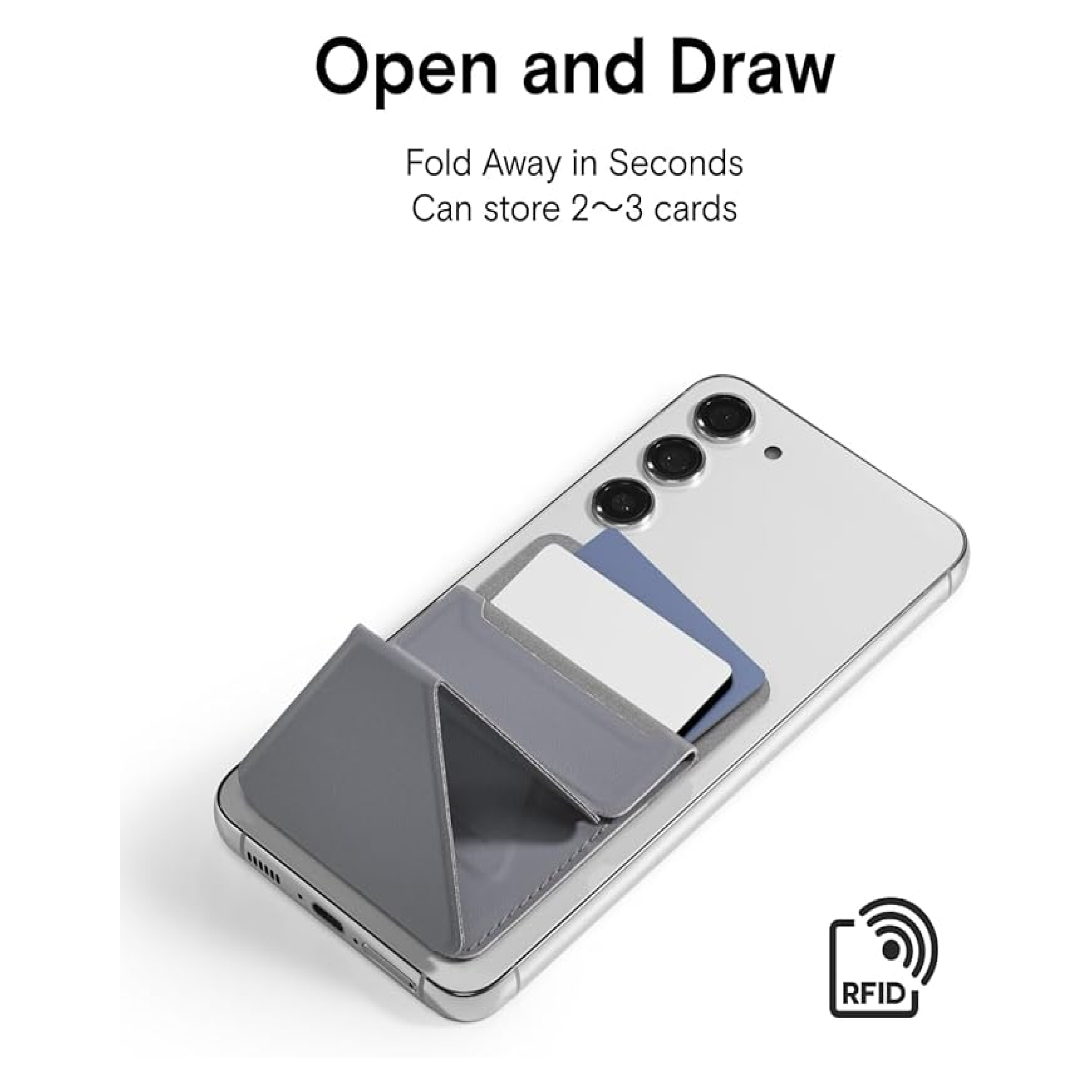 MOFT X Adhesive Phone Stand & Wallet - All Phone Compatible