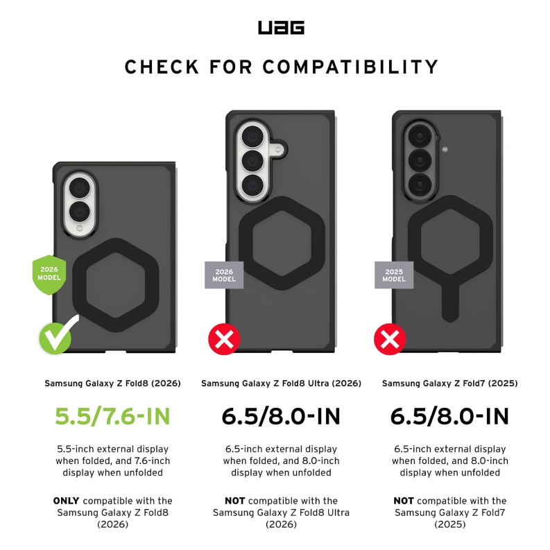 UAG Urban Armor Mouve Galaxy Z Fold8 Case