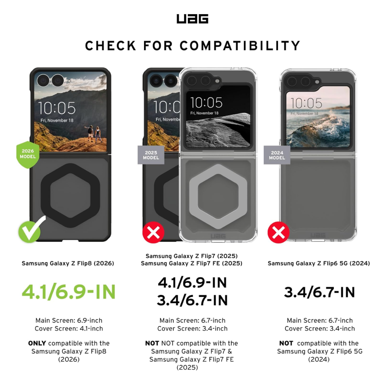 UAG Urban Armor Mouve Galaxy Z Flip8 Case