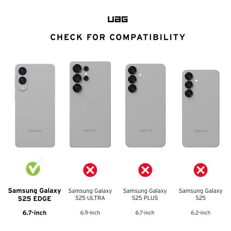 UAG Urban Armor Gear Dot Galaxy S25 FE Case