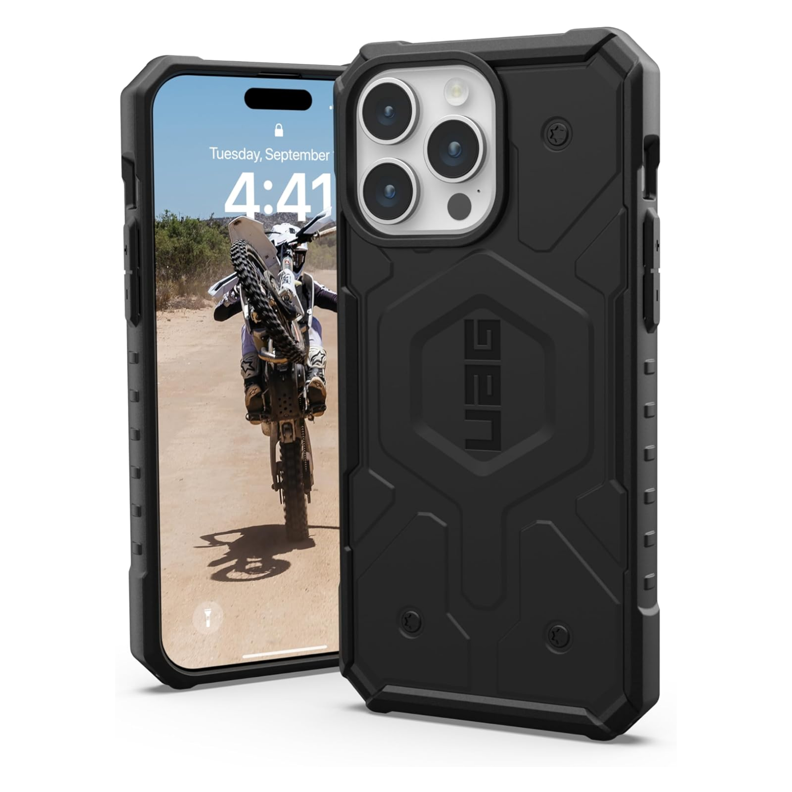 UAG Urban Armor Gear iPhone 15 Pro Max Pathfinder Magsafe Black