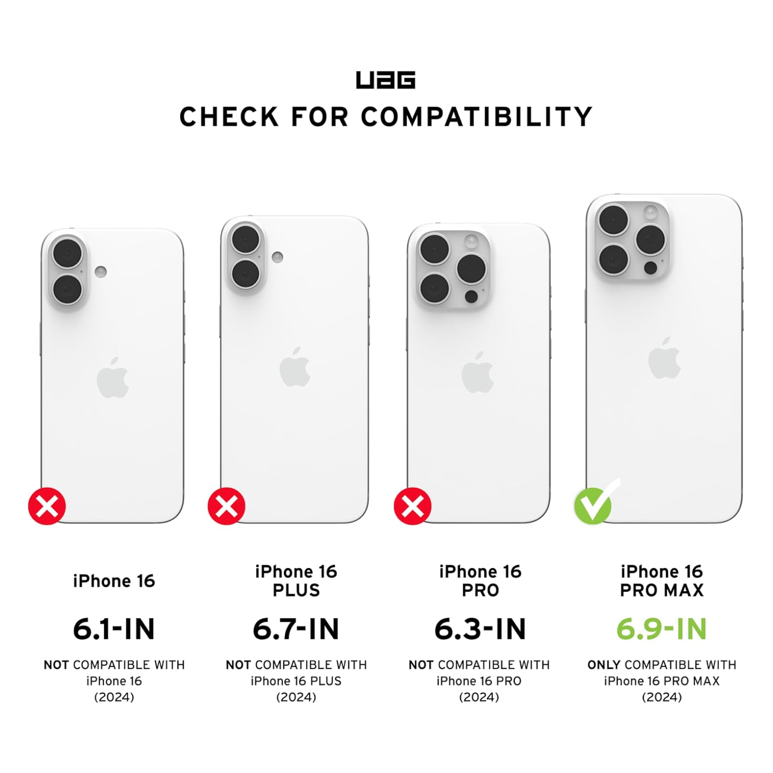 UAG Urban Armor Gear Civilian iPhone 16 Pro Max Case
