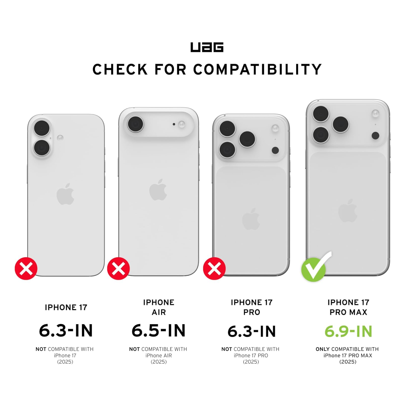 UAG Urban Armor Gear Exclusive Pathfinder SE iPhone 17 Pro Max Case