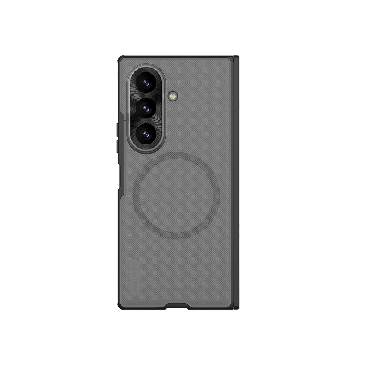 Nillkin Case for Samsung Galaxy Z Fold 8 Ultra (8.0" Inch) Super Frosted Shield Fold Magnetic 180 Folding 360 Protection Transparent Black Color