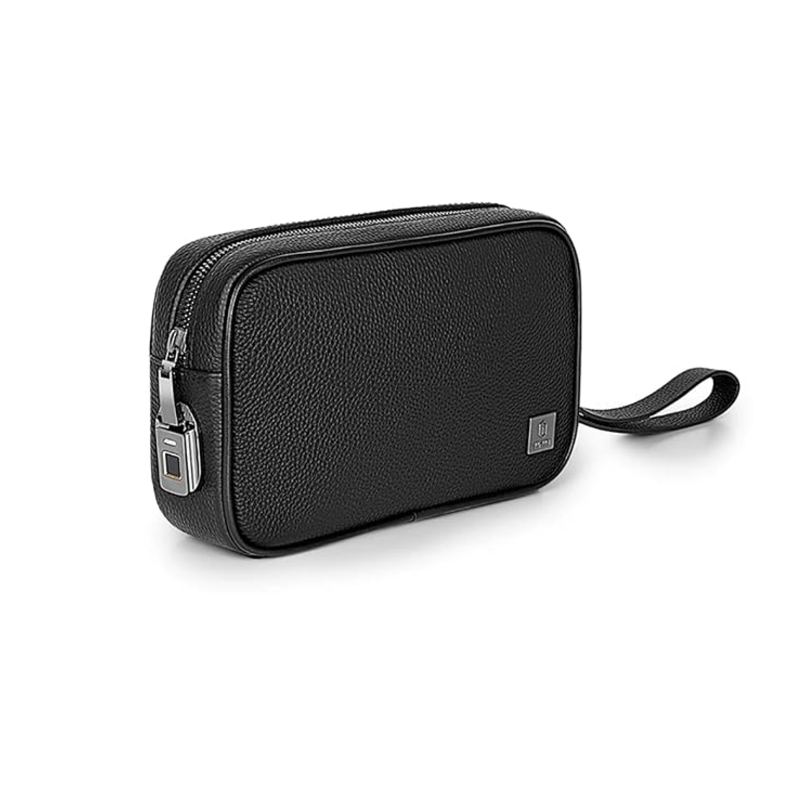 WiWU Fingerprint Lock Leather Clutch Bag, Travel Organizer D1