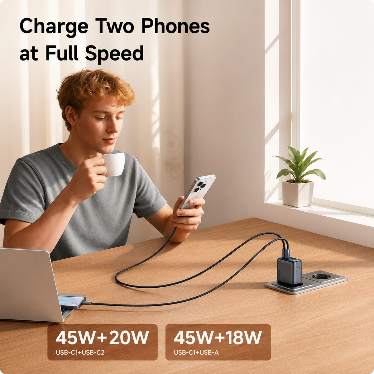 Mcdodo 70W Smart Charger with Color Display
